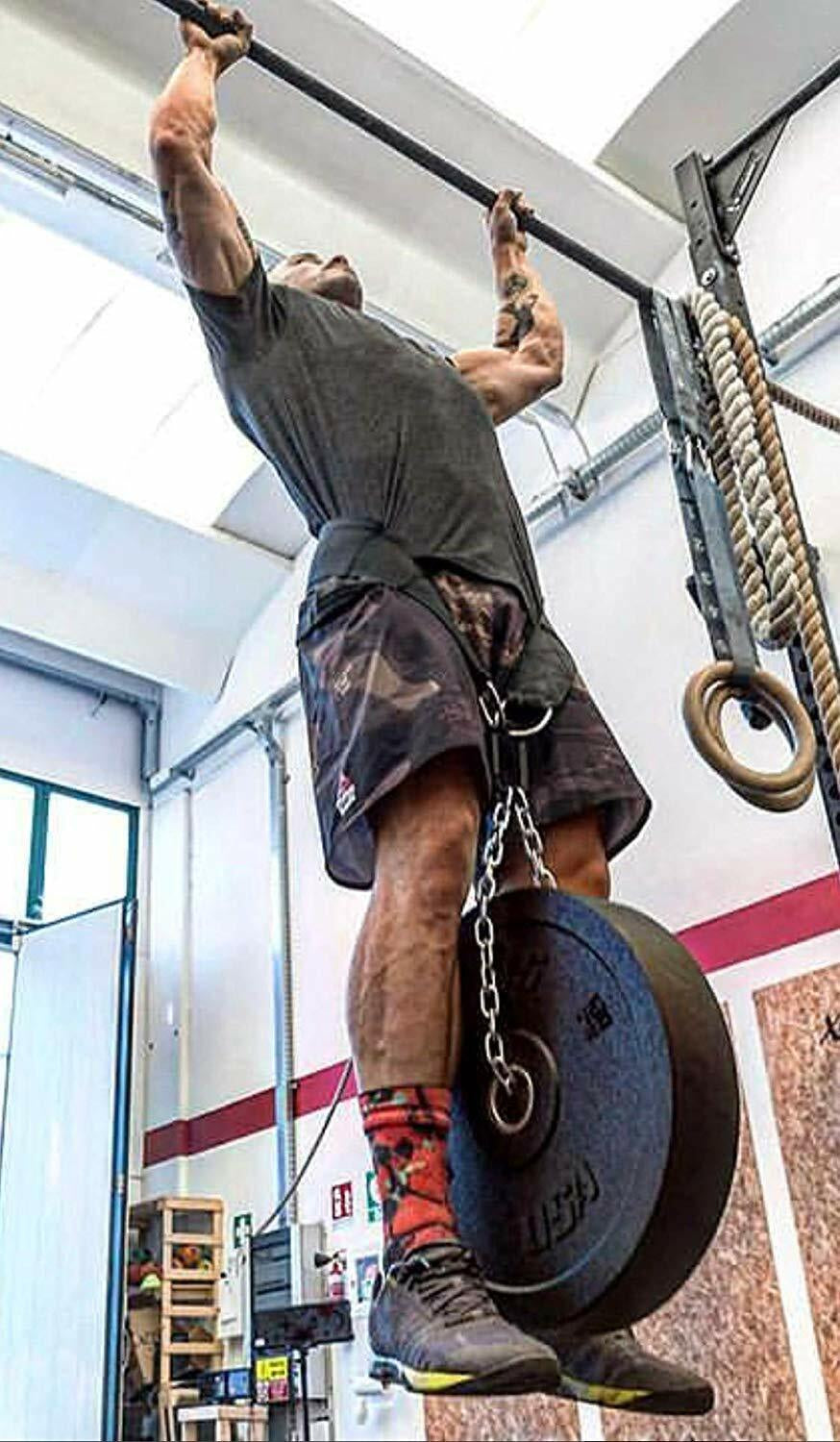 Weight Lifting Dip Belt Exercise Belt Fitness Home Gym Body Building Belt Dips